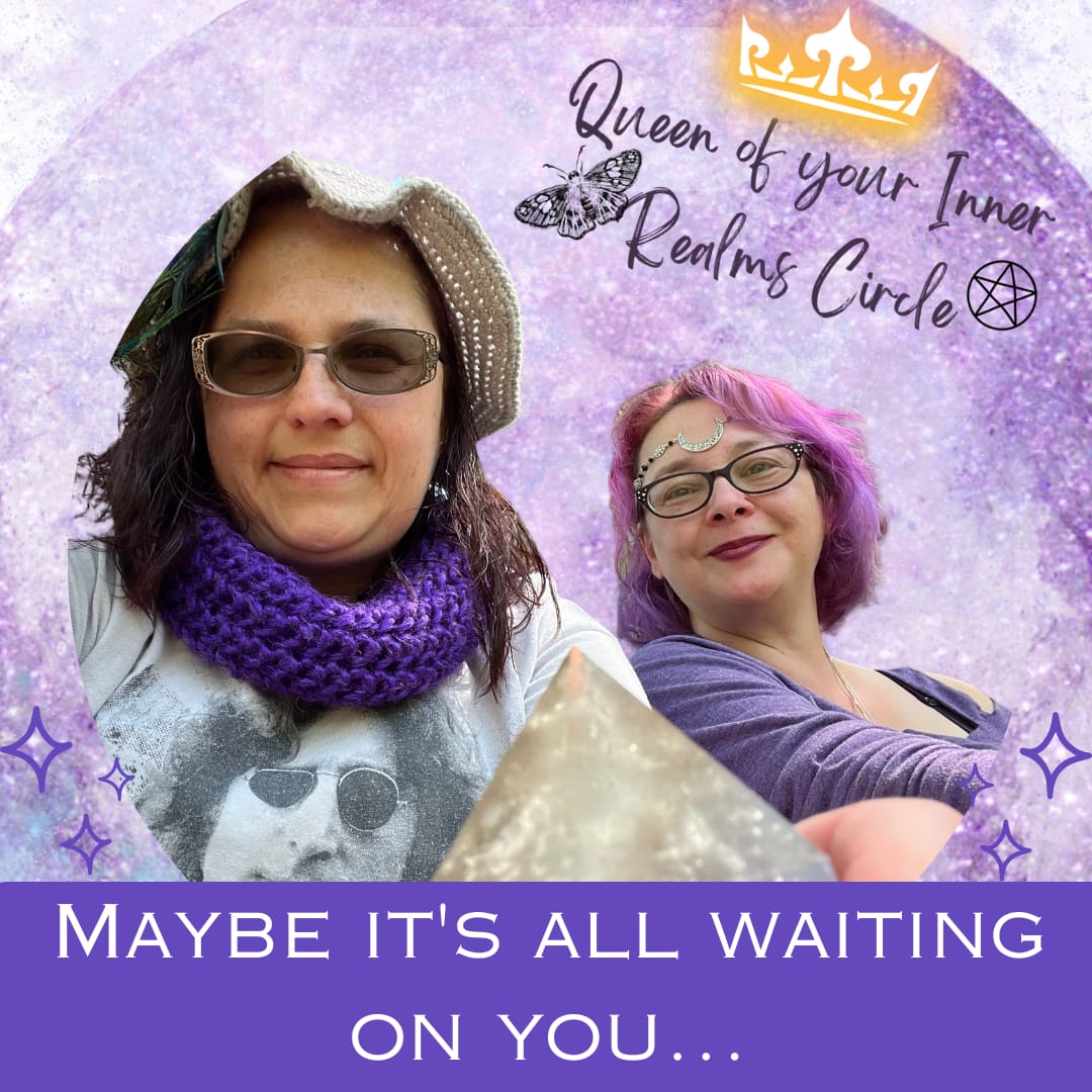 Queen of your inner realms circle. Are you ready to embrace your intuition? What if you had everything you needed to be the flowing, magickal, intuitive, lightworking, beacon of light all in one place?
