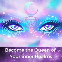 become the queen of your inner realm by making meditation your bitch
