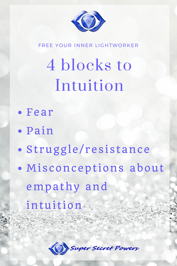 4 blocks to intuition