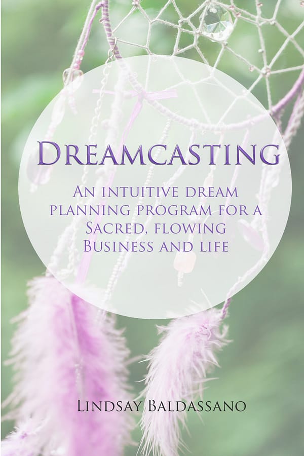 Dreamcasting an intuitive dream planning program for a sacred and flowing business and life
