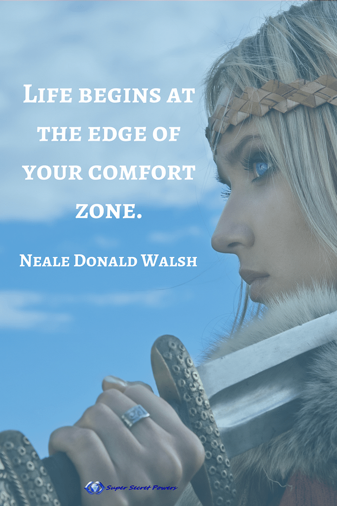 Life begins at the edges of your comfort zone fiercely sensitive program