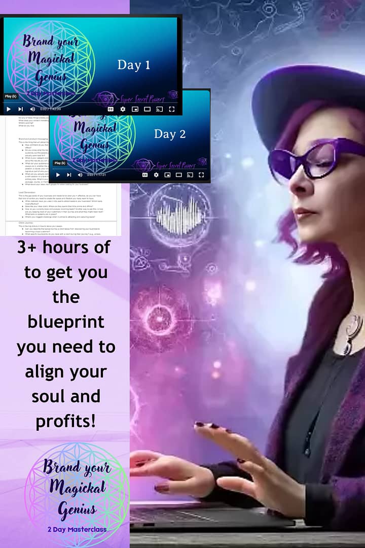 3+ hours of to get you the blueprint you need to align your soul and profits!