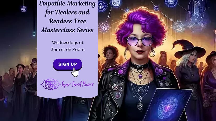 empathic marketing for healers and readers masterclass series